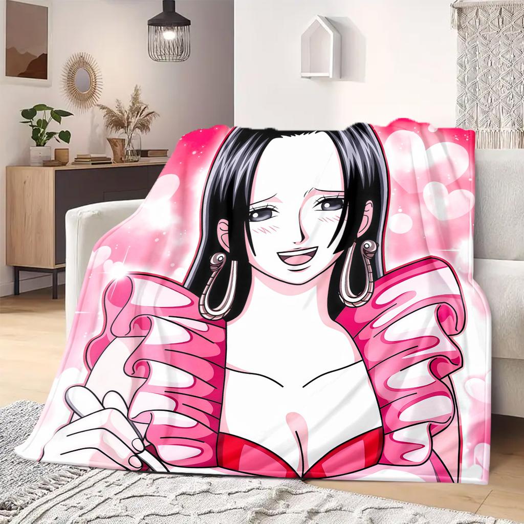 Nico Robin Print Blanket Warm Comfortable Flannel Blanket Suitable for Bedrooms,Sofas, Beds,Chairs,Travel -QIAO63