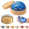 Slow Rising Squishy Dumpling Stress Relief Toy 9 Cm Steamer Design Light Blue Kids Adults Anti-Stress Toy