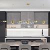 Moderní minimalistické závěsné svítidlo LED pásky Závěsná lampa Lustr Osvětlovací těleso pro kuchyňský bar Jídelní stůl