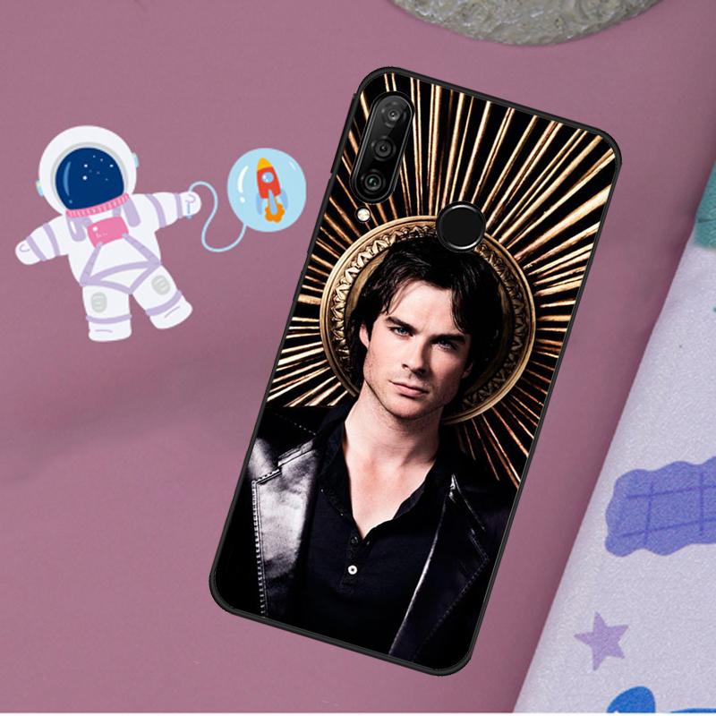 Damon Salvatore Vampire Diaries For Huawei Nova 12s 12i 11i 8i Y73 Y72 Y61 Y91 Y90 Y70 Y60 9 10 SE P30 P40 Lite P60 Pro Case