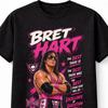 Bret Hart Hit Maglietta Unisex Migliore Che Ci Sia Leggenda del Wrestling Unisex