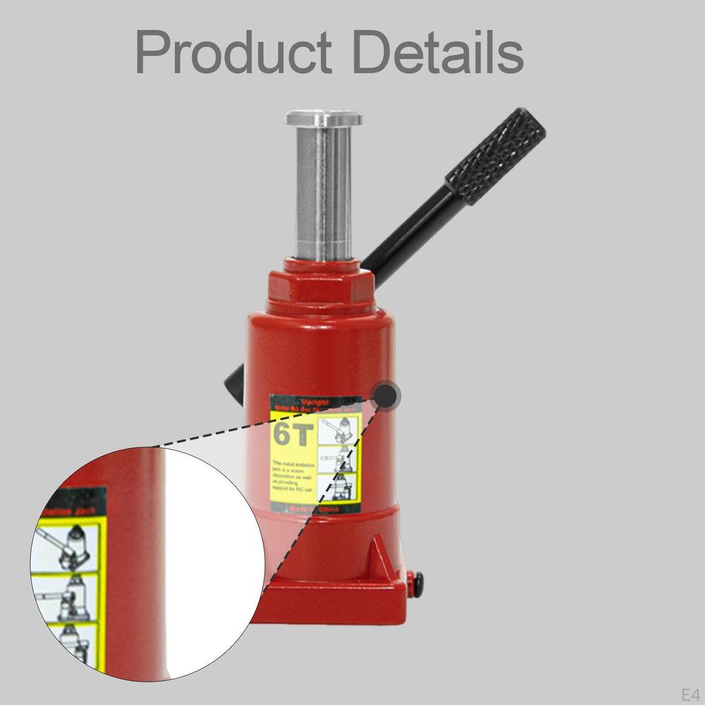 1/8 1/10 RC Crawler Hydrauliczny Podnośnik Jack Akcesoria Kolekcjonerskie Trwałość Symulacja