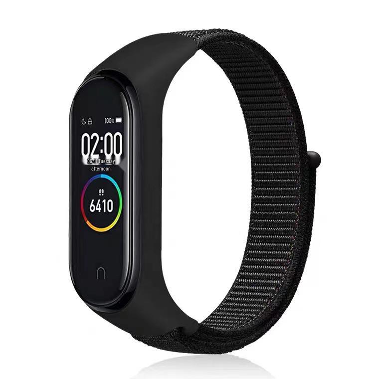 Nylon Klettband Schlaufe für Xiaomi Mi Band 3-9