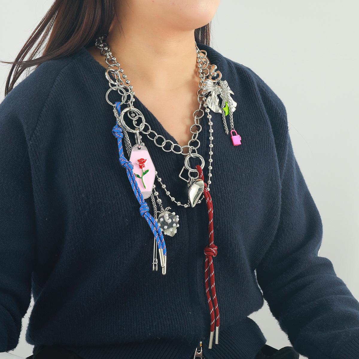 

Ожерелье с подвеской в этническом стиле для женщин золотой