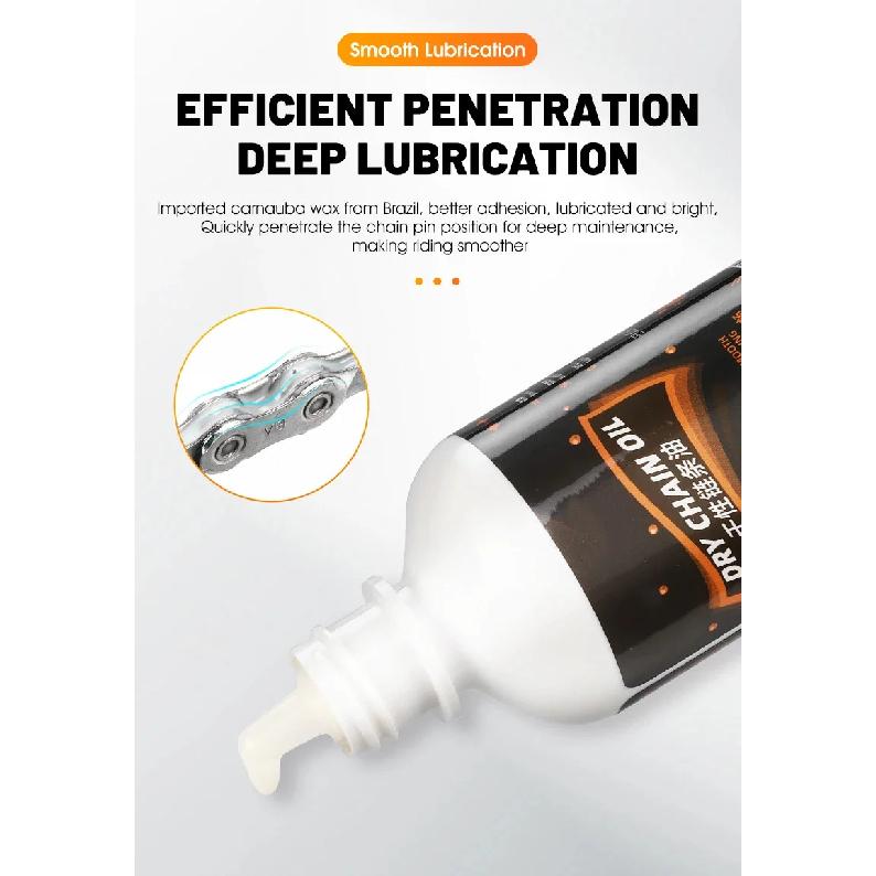 120ML Bicycle Dry Chain Lubricant Hoisture-proof Road Bike Chain Oil Waterproof Rustproof Special Bike Lube For Motrocycle Chain