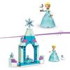 LEGO® 43199 Disney Elsas Schlossgarten, Bauspielzeug für Kinder, Mini-Puppe aus Die Eiskönigin 2 und Diamantkleid
