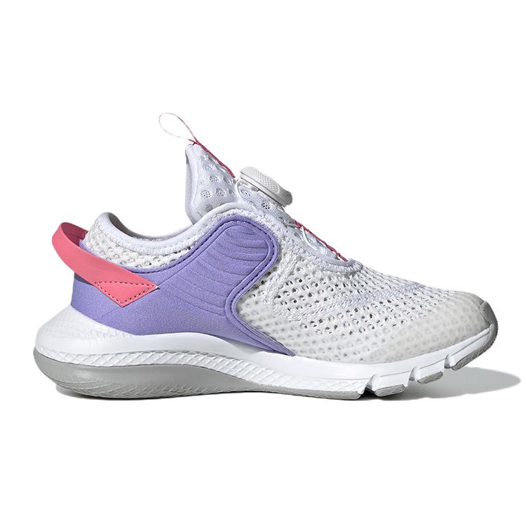 Adidas ActiveFlex Boa J White Pink Purple Kids Sneakers Footwear-White GZ3361