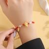 Cartoon Snake Animal Bracelet Chinese Style Braided Hand Rope Fashion Snake Year Bracelet  New Year