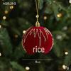 Nordic Luxury Snowflake Christmas Ornaments - Exclusive Flocked Decorations