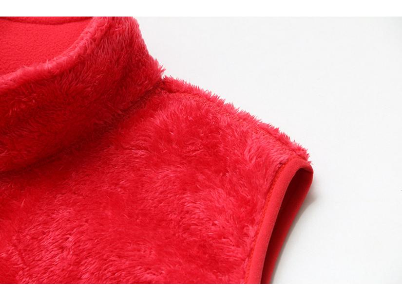 Women's Reversible Fleece Vest - Fashionable, Warm, Sleeveless Jacket for Autumn/Winter