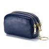 First layer cowhide change bag, mini cute ladies small wallet, multi-functional coin bag, zero + bag keychain.