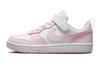Court Borough Low Rosa Espuma Blanco Niños DV5457-105