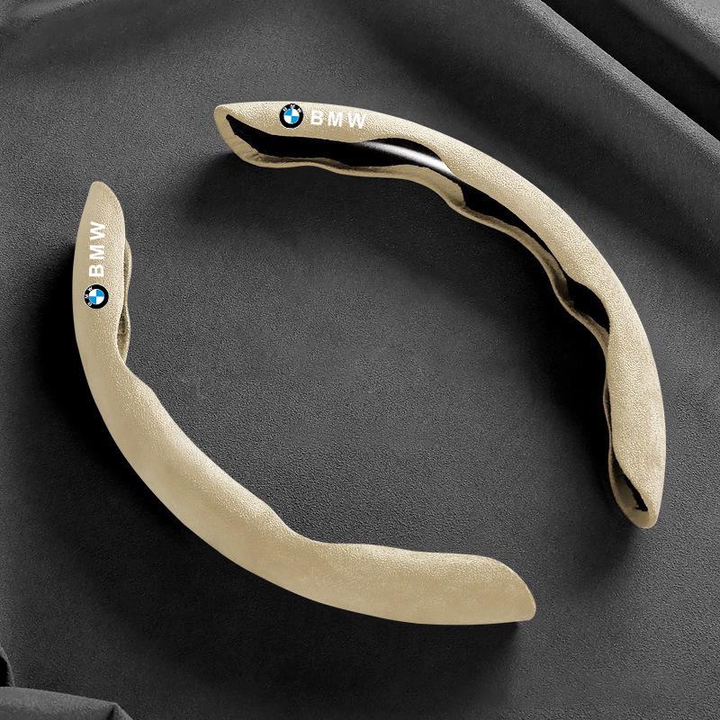 Suede Car Steering Wheel Booster Cover Non-slip For BMW M F10 E83 E90 E92 E93 X1 X5 X6 F30 G03 E43 E84 Auto Interior Accessories UDXKW1
