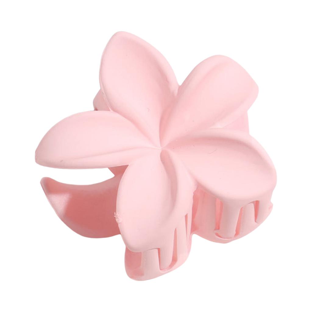 Mini Lily Flower Hair Clip 4cm Plastic Alloy For Women Girls Daily Use