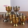 M-4Pcs Egg Cups Set Handy Stainless Steel Boiled Egg Cups Stand Rack Eggs Holder Egg Holder Kitchen Breakfast Cooking Tool