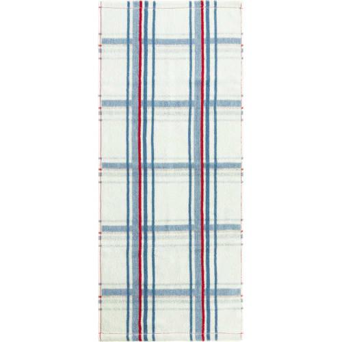 Hayashi Face Towel, Approx. 34 X 80cm, Plainly Check, FP432700