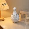 Fine Detail Moon Pattern Decor 3D Printed Little Prince on Planet Pen Holder Multi-Functional Hollow Storage for Pencil Organizer Makeup Brushes,