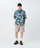 Snow Peak Patterned Shirt Mori Tops Shirt Long Sleeve GREEN M SH-26SU011 Men's Women's