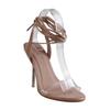 Womens/Ladies Clear High Heel Sandals