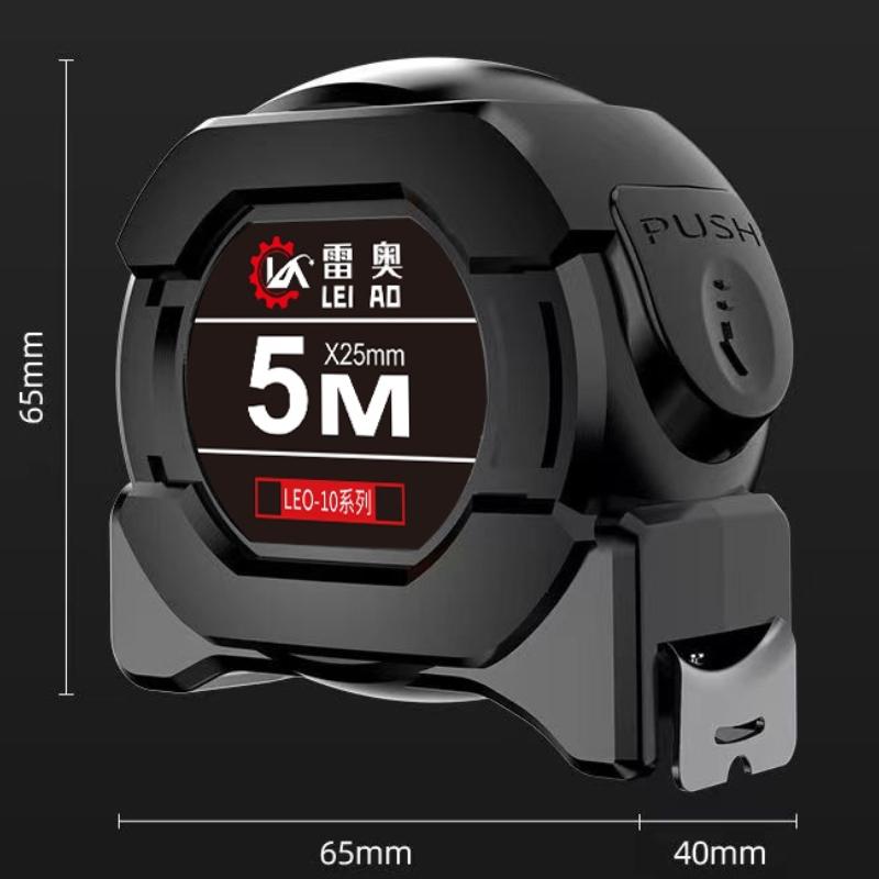 Fluorescent High-precision Steel Measure Tape Retractable Measuring Tools Tape Measure