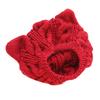 Women's Winter Knit Crochet Braided Cat Ears Beret Beanie Ski Knitted Hat Cap