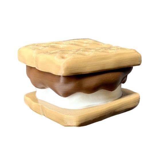 3D Printed Cookies Fidget Stress Relief Clicker Anxiety Sandwich