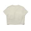Bbc EarTh Women S Woven PaTch PockeT T ShirT