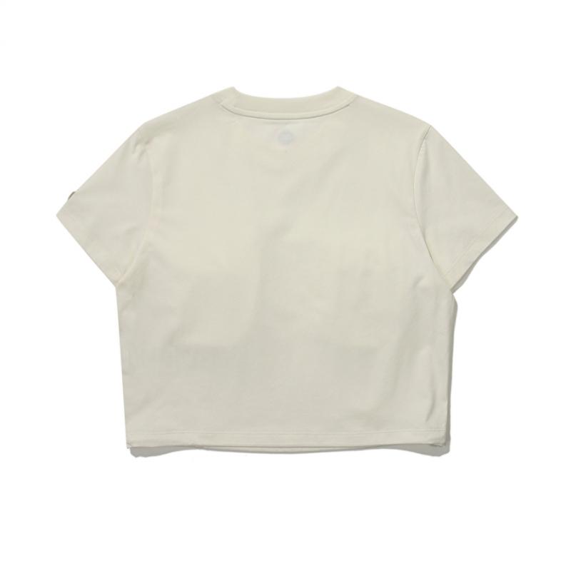 Bbc EarTh Women S Woven PaTch PockeT T ShirT