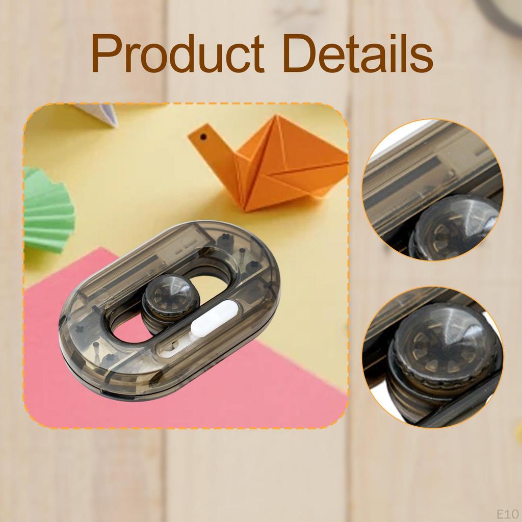 Box Cutter Opener Compact Mini Lightweight Paper Knife Utility for Stretch Wrap Banding
