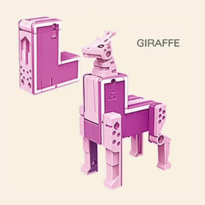 New Learning Toys 26 Letters Learnable Words Transformable  Combinable Robots Alphabet Toys For Kids Gifts Learn Play Robot Toy