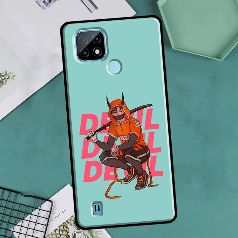 Devil Bad Boy Anime Case For Realme 9 Pro Plus 8 8i 9i C35 GT Neo 2 Cover For OnePlus 10 9 Pro Nord2 8T 9R 10R