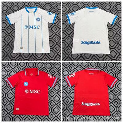 Napoli 2026-2027 Away Short Sleeve Soccer Jersey Fan Version Men Adult Sport Wear