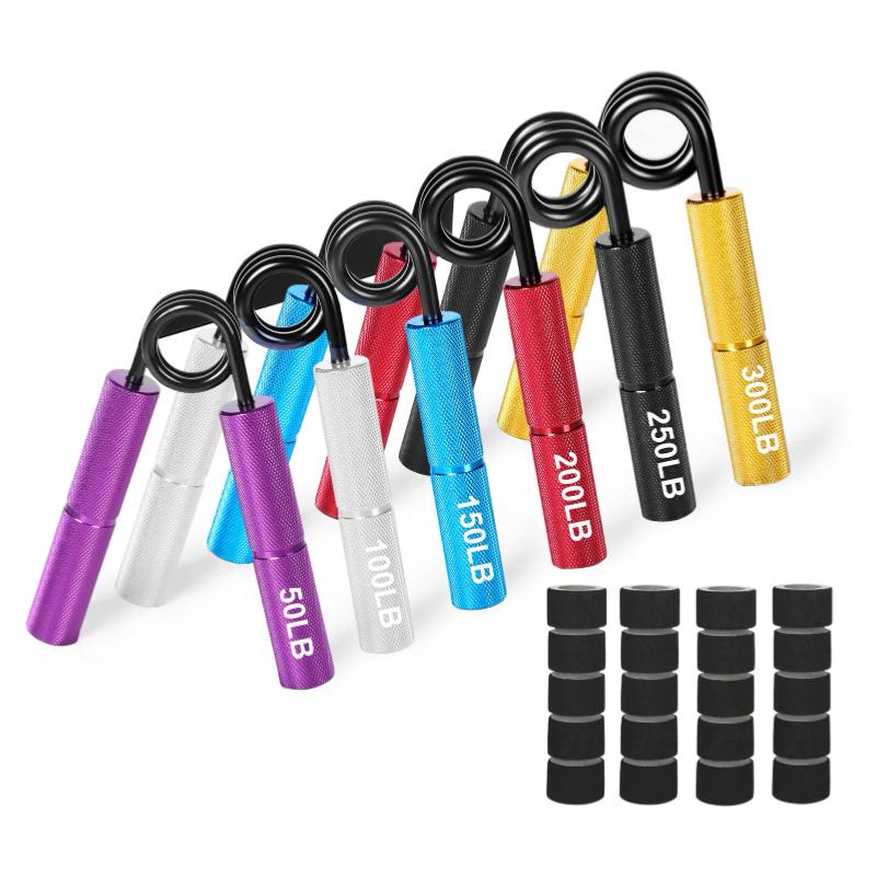 Adjustable Metal Grip Strength Trainer Hand Gripper for Men Women Forearm Workout Gym Fitness Equipment