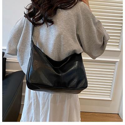 Bags Women's Fashion Simple One Shoulder Crossbody Bag Niche Design Advanced Commuter Underarm Bag
