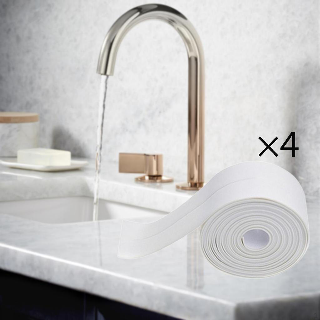 Kitchen Sealing Strip Sealant Tape Toilet PVC Tool Bathtub Waterproof Corners