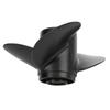 Marine Outboard Propeller 3 Blades 7.8x8in 12 Tooth RH Rotation Replacement for TOHATSU 4‑6HP MFS4 4 Stroke Engine