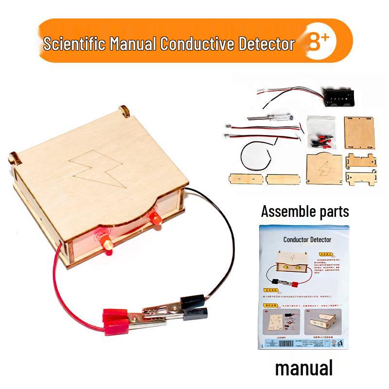 Kids  Conductive Detector Science Experiment Kit - DIY Handmade Physics Materials for Primary Students