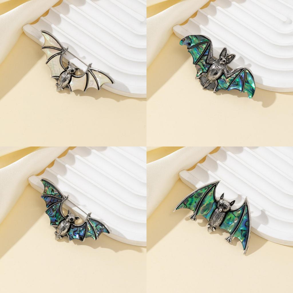 Shell Butterfly Brooch Pendant With Dual Use For Fashion Ladies