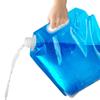 Collapsible 5L/10L Water Container - Durable, Foldable, and Leak-Proof for Camping and Hiking