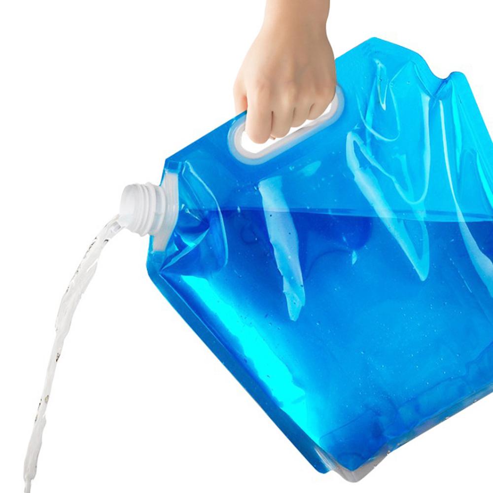 5L / 10L Collapsible Water Container Water Storage Jug Bag for Outdoor Camping Hiking Emergency