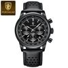 POEDAGAR 921 Luxury Casual Man Watches High Quality Waterproof Chronograph Luminous Hands Clock Men's Quartz Wristwatch for Men