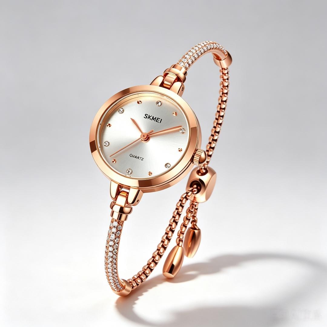 Women`s Quartz Watch SKMEI Slim Stainless