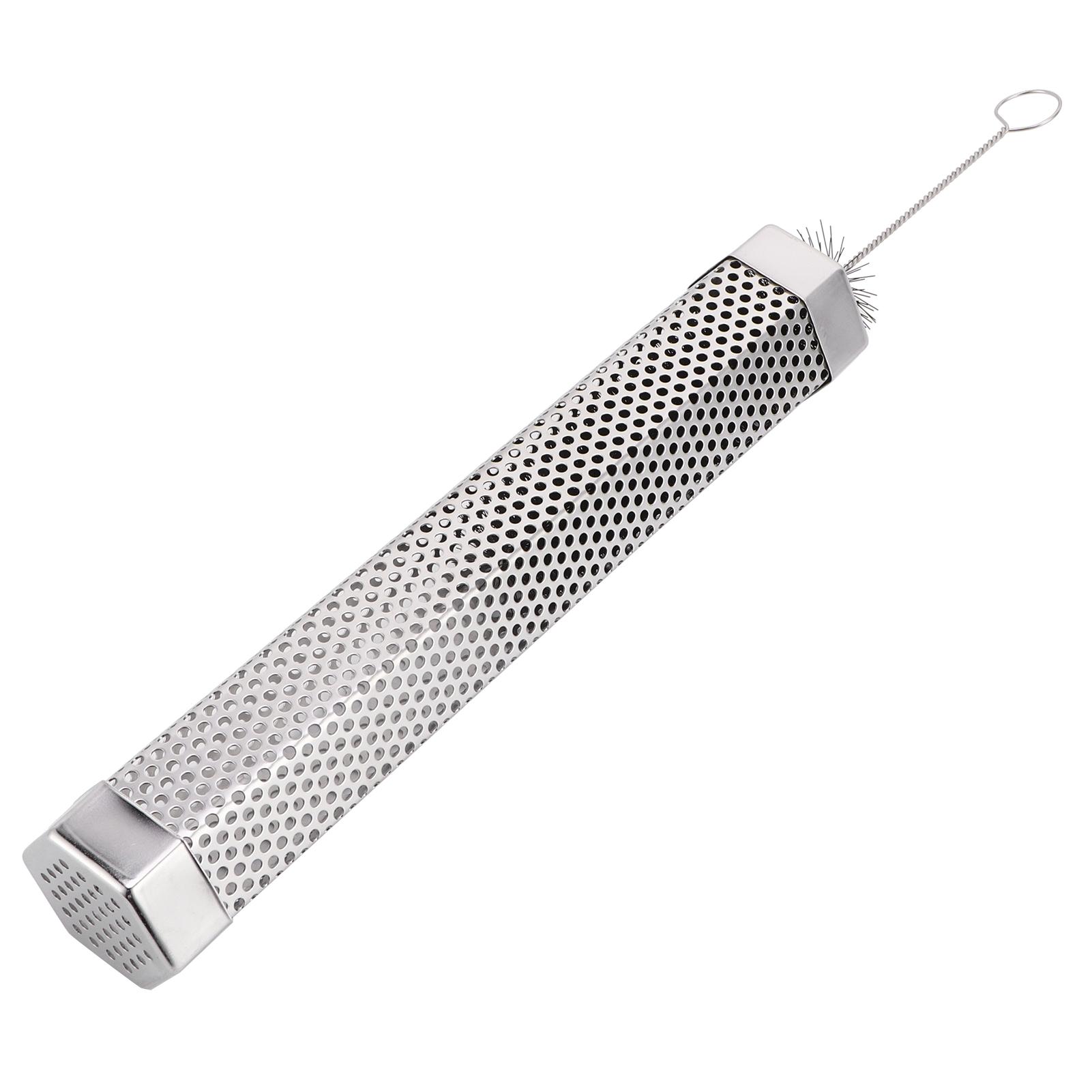 

Трубка для копчення з нержавіючої сталі 304 Портативні інструменти для гриля-барбекю для аксесуарів для вечірок на відкритому повітрі