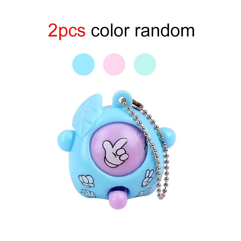 

2/5/10pcs Mini Guessing First Egg Toys with Chain Plastic Portable Multiplayer Game Group Event Souvenirs Interactive Toys TMZ