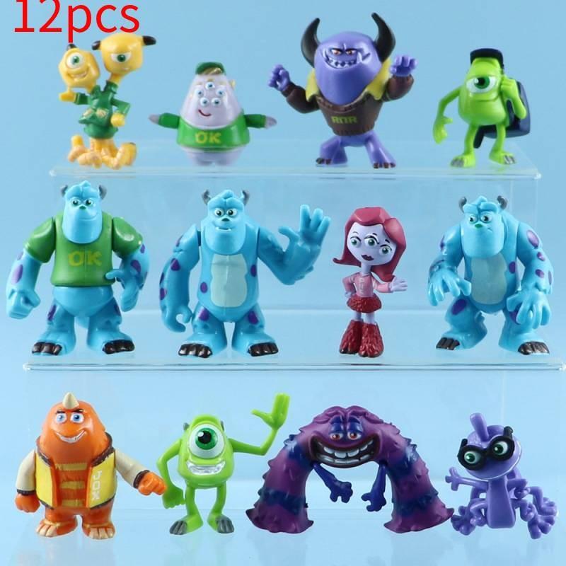 

Университет монстров 12 шт. Фигурка-экшн Украшение Кукла Мультяшная игрушка Детский подарок