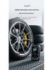 Portable Car Wireless Air Pump with Tire Pressure Gauge and Power Bank