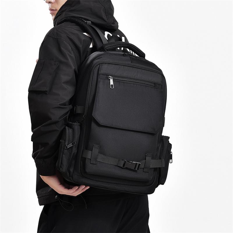 Large Capacity Backpack Junior High School Student Schoolbag Unisex Computer Bag Travel Backpack