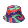 European American And Pot Hat 3d Color Printed Fisherman Hat Shade Sun Hat