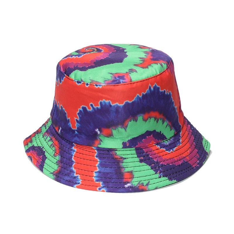 European American And Pot Hat 3d Color Printed Fisherman Hat Shade Sun Hat
