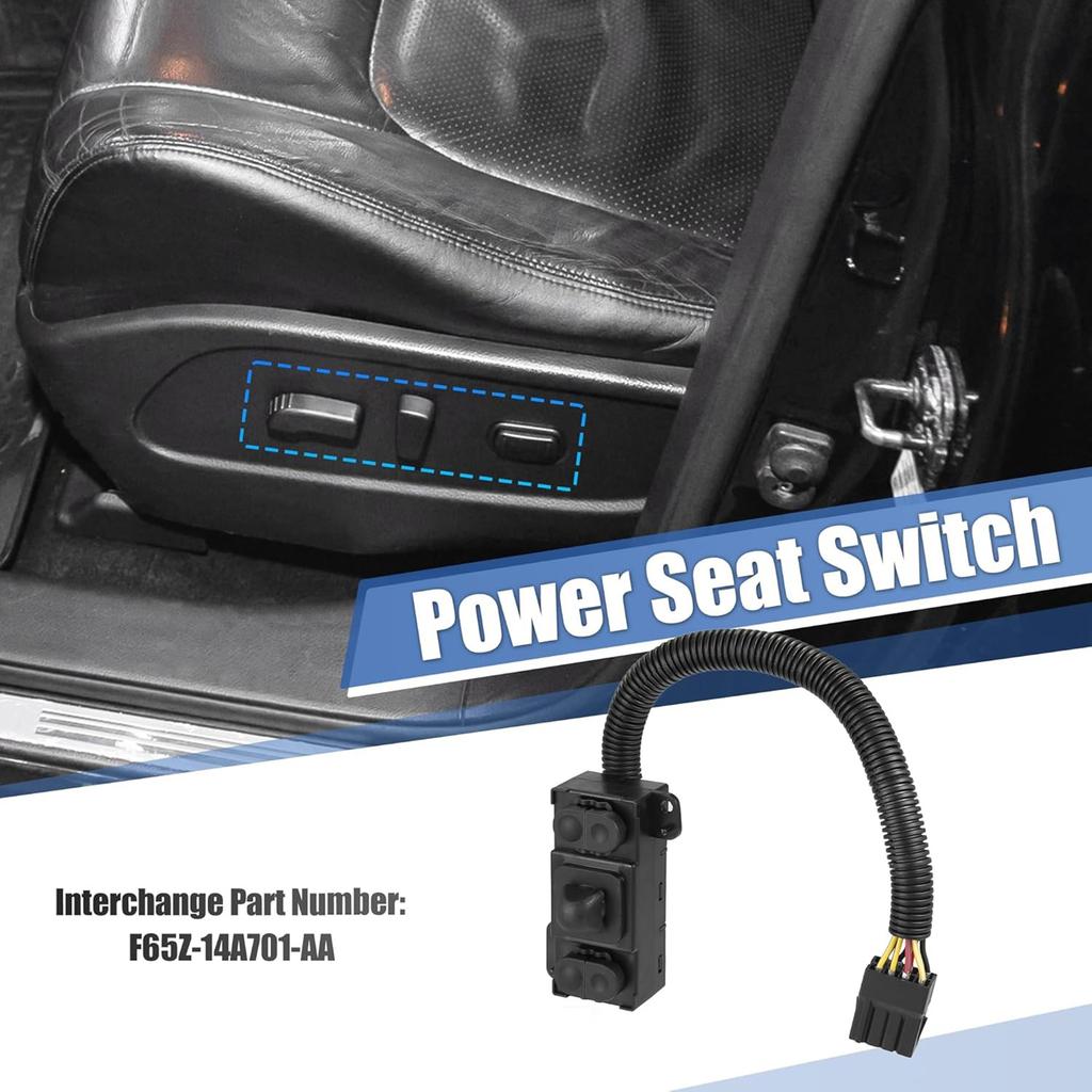 Truck Accessories Seats Power Switch Replacement Power Seats Adjustment Tilt Control Switch F7UZ14A701AA